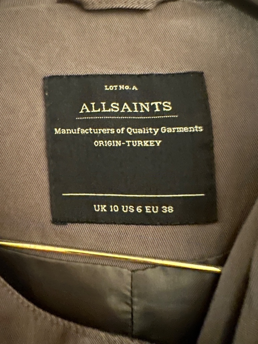 AllSaints Portere Parka – Draped Utility Jacket - Picture 4 of 5